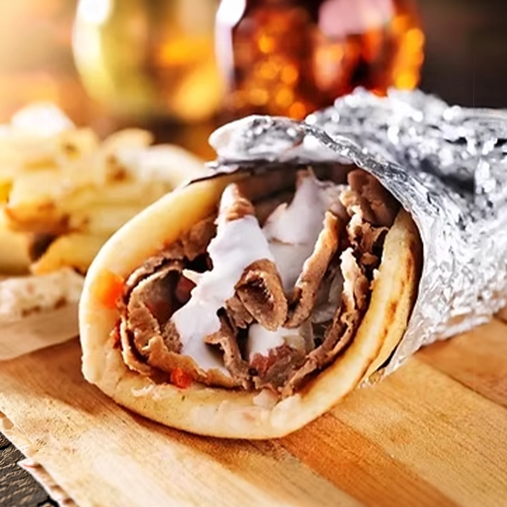 Lamb Kebab Wrap
